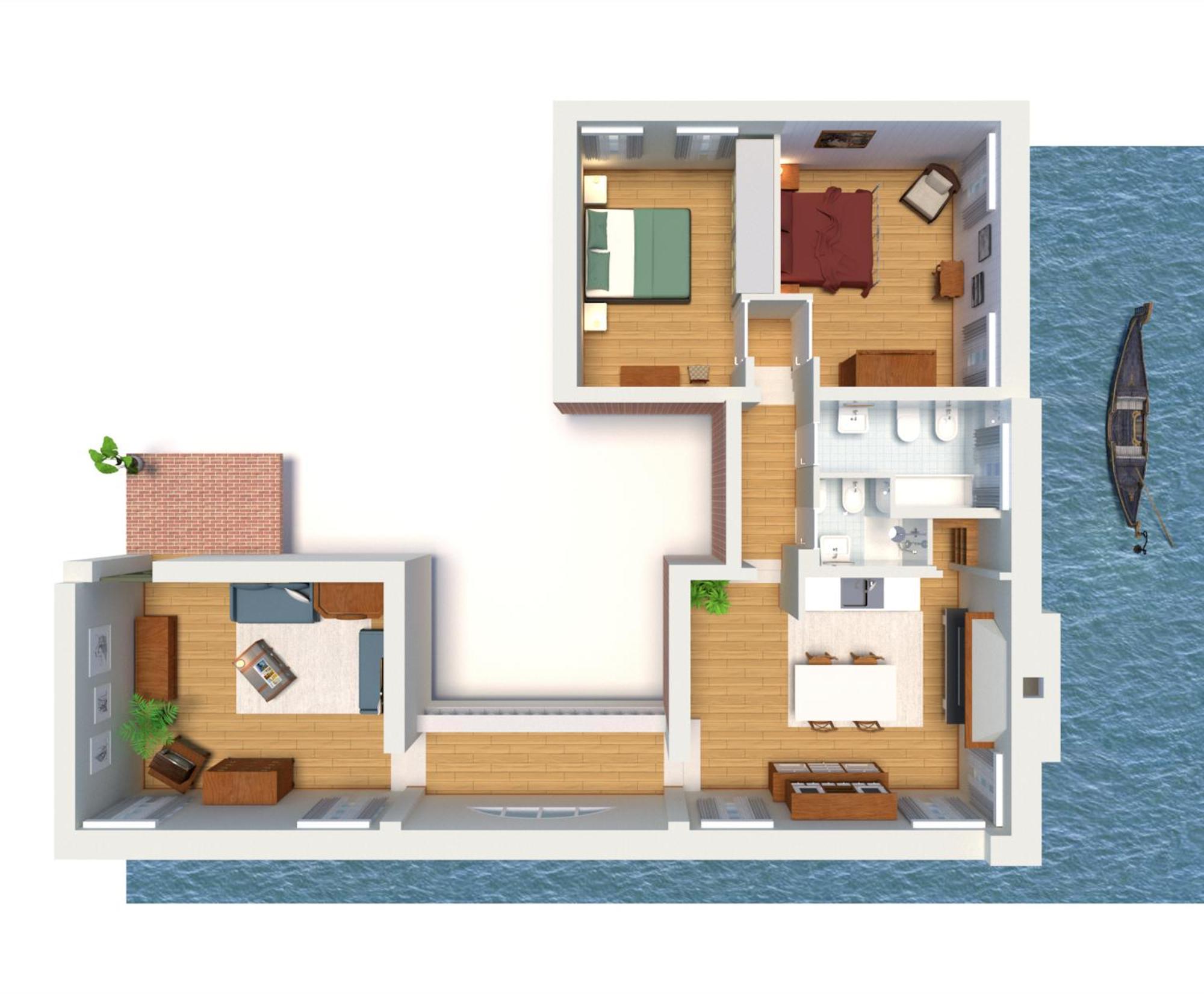 Walk On The Water ✧ 5 Minutes To Rialto Bridge Apartment Venesia Bagian luar foto